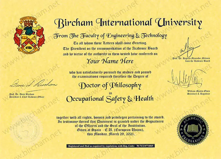Doktor Ph.D.-Diplom Doktor Ph.D.-Diplom Online via Fernstudien